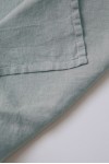 Light - Dusty Blue Linen Tablecloth