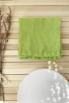 Chartreuse Light green linen cloth napkins