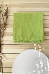 Chartreuse Light green linen cloth napkins