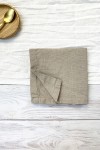 Sand Beige Linen Cloth Napkins 