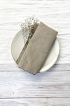 Sand Beige Linen Cloth Linen napkins 