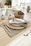 Sand Beige Linen Cloth Napkins 