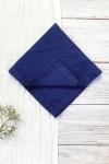 Indigo Royal Blue Linen Cloth Napkins 