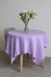 Lavender(Purple) linen tablecloth Rectangle Square