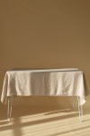 Sand Beige Linen Tablecloth