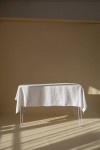 White Linen Tablecloth - Various Sizes 