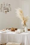 White tablecloth linen wedding small large long 