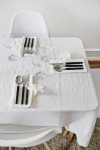 White Linen Tablecloth - Various Sizes 