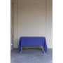 Linen tablecloth in Indigo blue