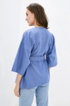 Linen wrap kimono jacket for women 