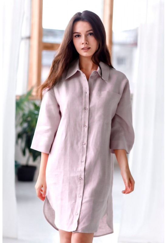 Linen dress LORA in various colors