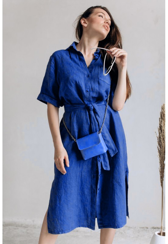 Linen dress MANDY in various colors