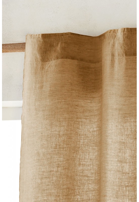 Linen Cafe Curtains - Various Sizes & Colors