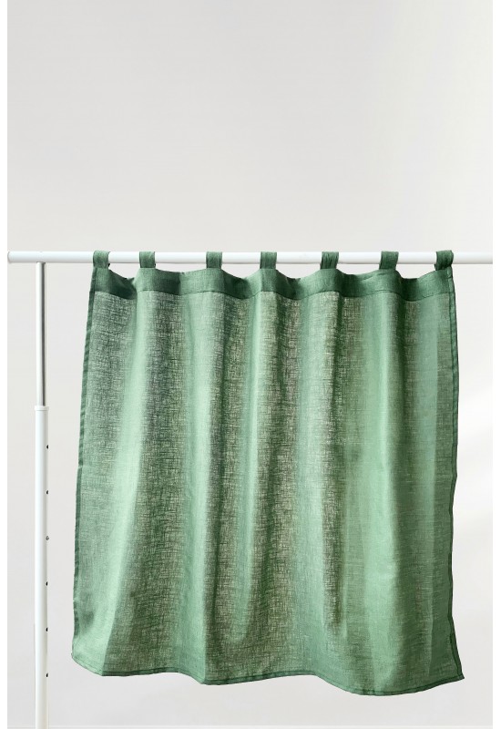 Linen Cafe Curtains - Various Sizes & Colors