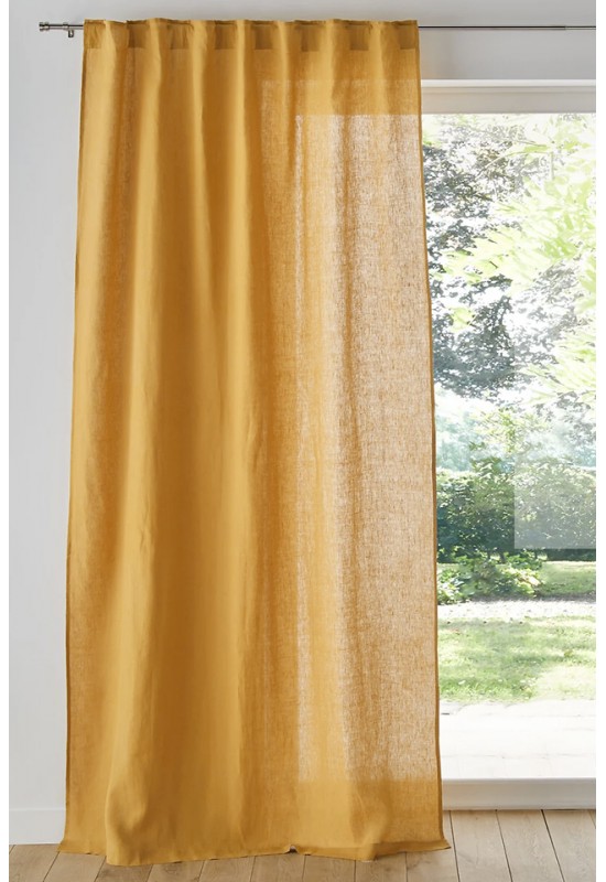 Linen Curtain Panels - Various Sizes,Colors