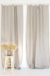 Linen Curtain Panels - Various Sizes,Colors