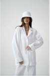 Linen loose jacket women 