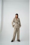 Linen loose jacket women 