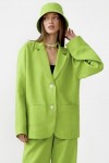 Loose linen jacket women Long sleeve 