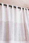 Linen Curtains Color Block - All Sizes,Colors