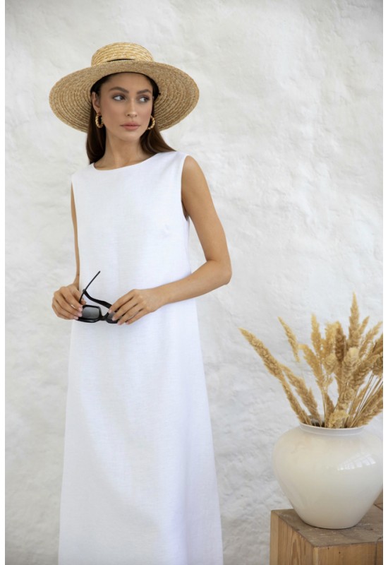 Linen dress OLIVIA in various colors