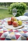 Waterproof cotton tablecloth Triangle printed 