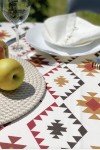 Waterproof Cotton Tablecloth | Tribal Aztec 