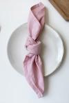 Cloth Cotton Napkins Set of 2 - Baby Pink