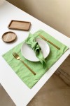 Set of 2 Greenery Cotton Napkins 