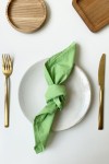 Set of 2 Greenery Cotton Napkins 