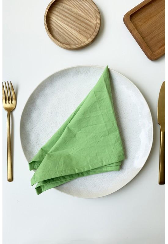Greenery napkins set Dinner Wedding