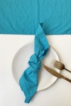 Turquoise Cotton Napkins - Set of 2