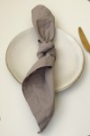 Cloth Cotton Napkins Set of 2 - Gray Beige