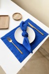 Cotton Napkins Set of 2 Indigo Blue