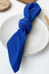 Cotton Napkins Set of 2 Indigo Blue