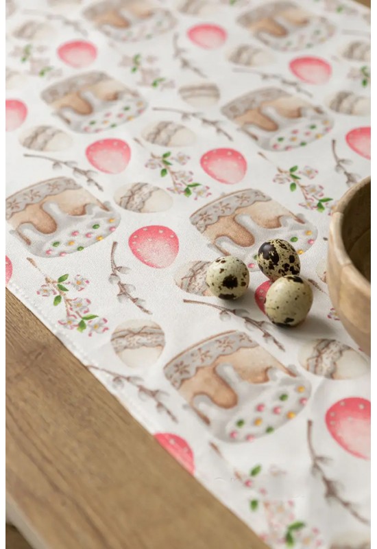 Waterproof Cotton table Runner | 4 Easter Prints 