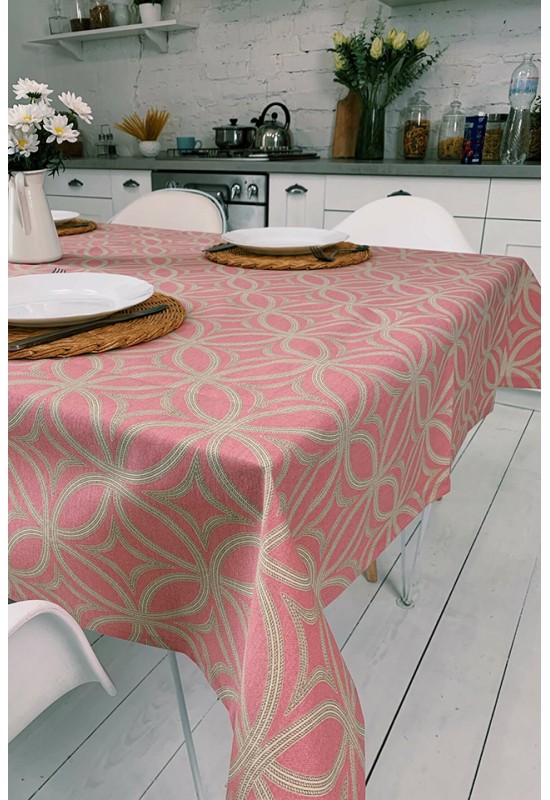 Waterproof Cotton Tablecloth | 4 Abstract Prints