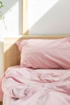 Cotton bedding in Light pink