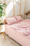 Cotton bedding in Light pink