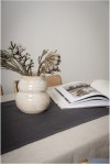 Dark Gray - Charcoal Linen Table Runner 