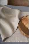 Natural Gray Beige Linen Table Runner 