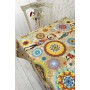 Waterproof cotton tablecloth | Ethnic printed 
