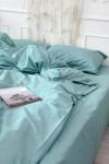Cotton bedding in Mint blue