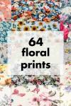Floral Prints Waterproof Cotton Tablecloth 