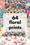 Floral Prints Waterproof Cotton Tablecloth 