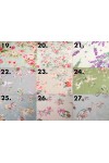 Floral Prints Waterproof Cotton Tablecloth 