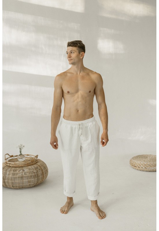 Linen pants MIKE in various colors