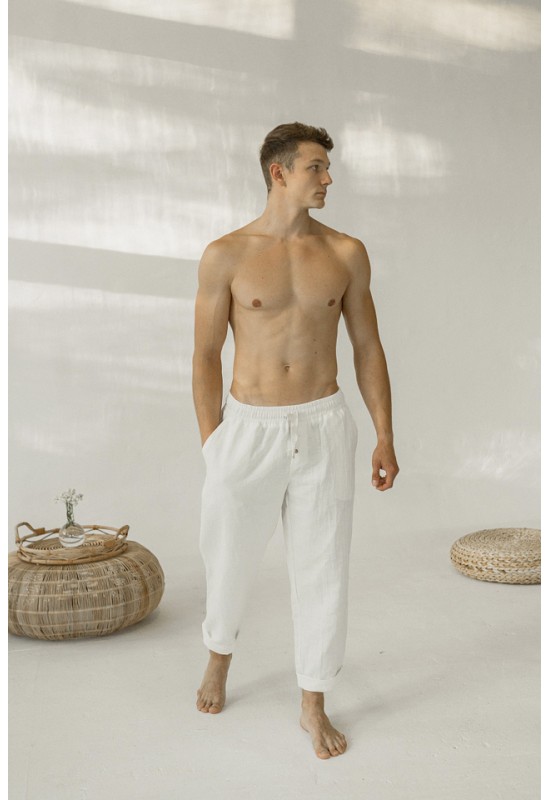 Linen pants MIKE in various colors