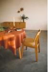 Terracotta -  Burnt orange Linen Tablecloth 