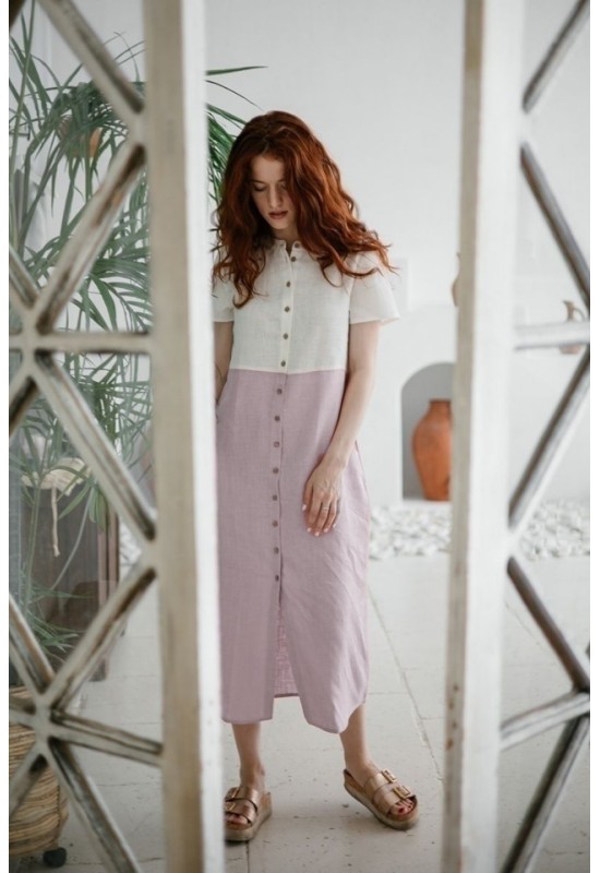 Color block shirt dress new arrivals